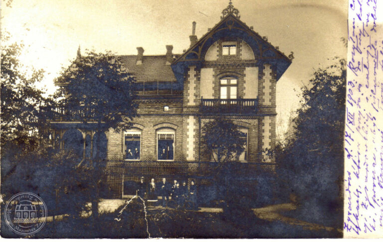 Willa Haupta1903r_Własność Muzeum Mazowsza Zachodniego w Żyrardowie