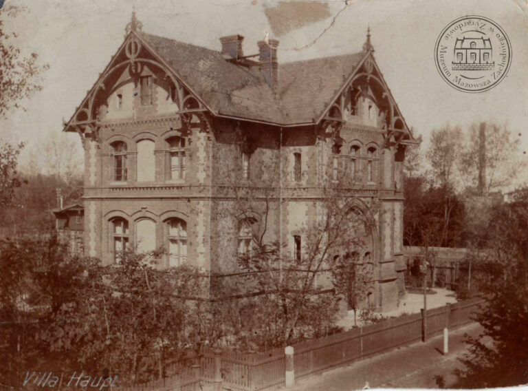 Willa Haupta1910r_ Własność Muzeum Mazowsza Zachodniego w Żyrardowie