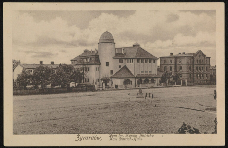 Foto 3 Dom im. Karola Dittricha, pocztówka z ok. 1915r.
