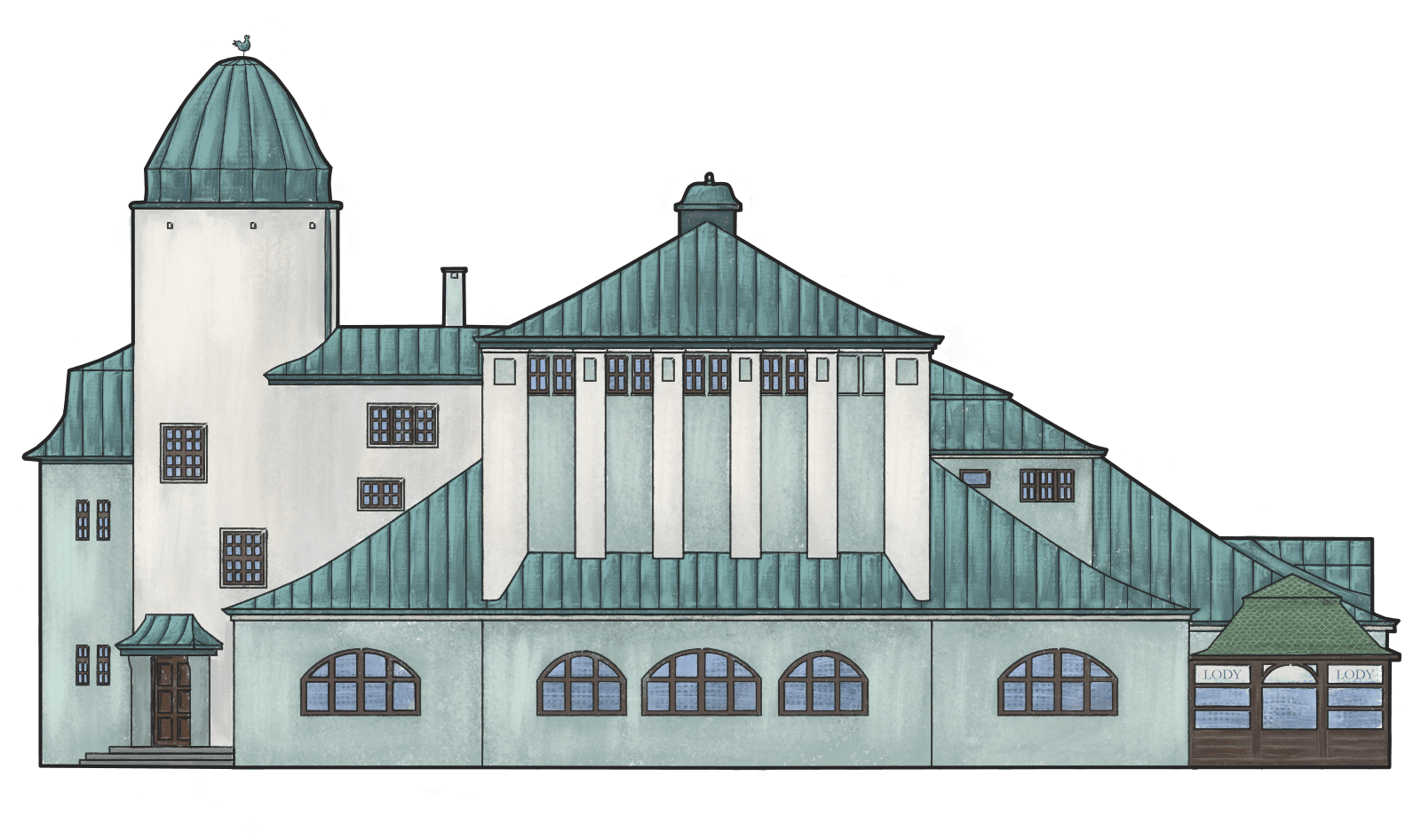 Ludowiec, ilustracja, autor Aleksandra Osińska