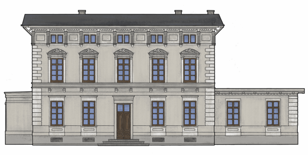Palacyk Tyrolski, ilustracja, autor Aleksandra Osińska